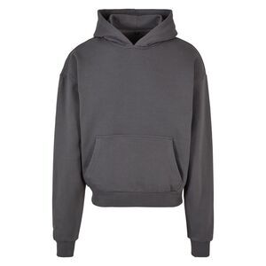 Build Your Brand Mens Ultra Heavyweight Hoodie / Magnet